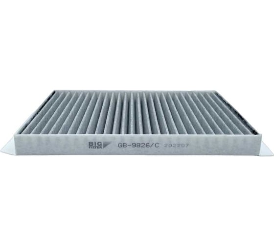 Фильтр салона угольный LEXUS GX, RX; SUBARU Legacy III, Outback II, Tribeca; TOYOTA Celica, Camry V, Land Cruiser Prado (J120), Prius, Solara, Yaris I BIG FILTER GB-9860/C 1