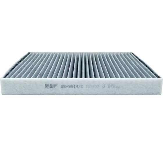 Фильтр салона угольный AUDI Q7 (4L) 06-15; PORSCHE Cayenne I (9PA) 03-10; VOLKSWAGEN Amarok, Touareg I (7L), T5, T6 BIG FILTER GB-9914/C 1