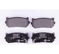 Колодки тормозные NAO задняя ось Hella 8DB 355 027-521