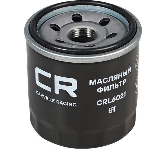 Фильтр масляный для автомобилей chevrolet aveo (02-)/spark (05-) 0.8i/1.2i/cobalt (13-) 1.5i CARVILLE RACING CRL6021