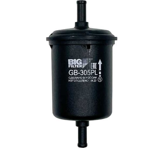 Фильтр топливный VW Polo III 94-99 ,Vectra A, Omega A, Astra F, FIAT Fiorino, Panda, Punto I, Regata, Ritmo, Tempra, Tipo, Uno; LANCIA Dedra, Delta, Y10; SEAT Marbella BIG FILTER GB-305PL