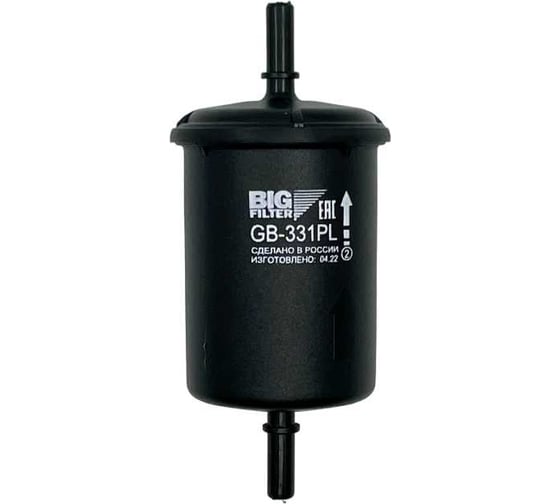 Фильтр топливный RENAULT Clio, Duster, Fluence, Laguna, Logan 04- Megane, Scenic; CITROEN Xsara Picasso; NISSAN Kubistar, Navara, Pathfinder; OPEL Vivaro A; PEUGEOT Partner II BIG FILTER GB-