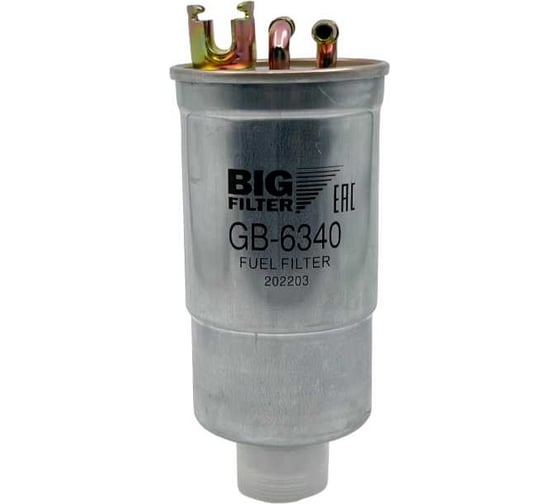 Фильтр топливный AUDI A3, A4, A6; SKODA Octavia I, Superb; VOLKSWAGEN Bora, Golf IV, LT28, LT35, LT46, Passat 3B3/3B5 BIG FILTER GB-6340