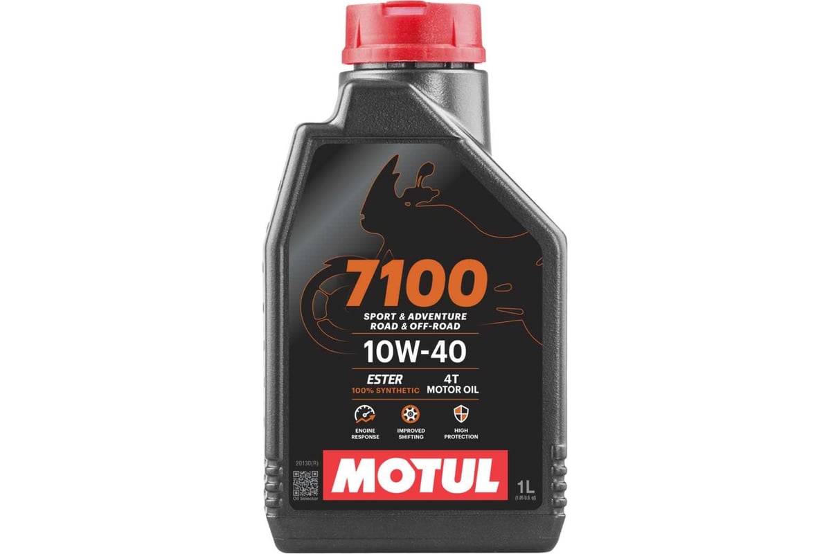 Моторное масло 7100 4T, SAE 10W40, 1 л MOTUL 112121 - выгодная цена ...