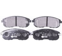 Колодки тормозные NAO передняя ось Hella 8DB 355 027-081