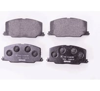 Колодки тормозные NAO передняя ось Hella 8DB 355 026-961