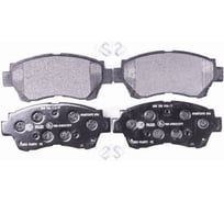 Колодки тормозные NAO передняя ось Hella 8DB 355 027-311