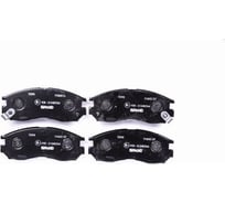 Колодки тормозные NAO передняя ось Hella 8DB 355 027-111