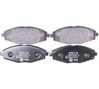 Колодки тормозные NAO передняя ось Hella 8DB 355 027-451