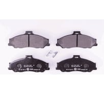 Колодки тормозные NAO передняя ось Hella 8DB 355 027-651