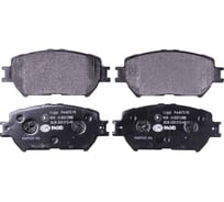 Колодки тормозные NAO передняя ось Hella 8DB 355 028-051