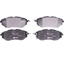 Колодки тормозные NAO передняя ось Hella 8DB 355 028-311