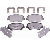 Колодки тормозные NAO передняя ось Hella 8DB 355 028-911