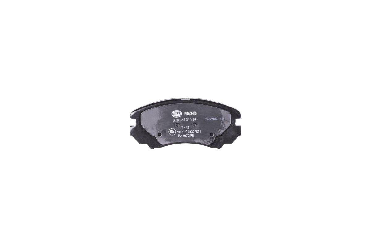 8DB 355 011-261 HELLA 23915 Pastilhas de travão preparado para