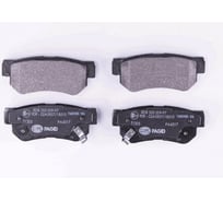 Колодки тормозные NAO задняя ось Hella 8DB 355 027-661