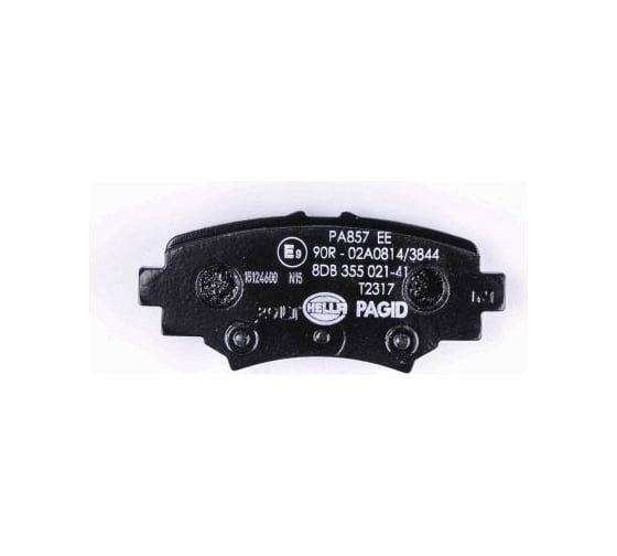 Колодки тормозные NAO задняя ось Hella 8DB 355 028-931