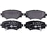 Колодки тормозные NAO задняя ось Hella 8DB 355 028-931 1