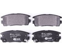 Колодки тормозные NAO задняя ось Hella 8DB 355 028-561