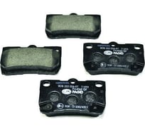 Колодки тормозные NAO задняя ось Hella 8DB 355 030-381