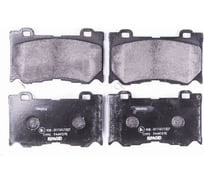 Колодки дисковые органические (NAO), передняя ось, Infinity FX 2008>, Q50,Q60,Q80 2013> Hella 8DB 355 036-701
