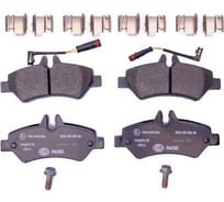 Колодки тормозные NAO задняя ось Hella 8DB 355 030-721