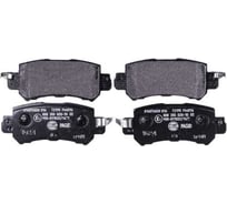 Колодки дисковые органические (NAO), задняя ось, Mazda CX-5 2011-2014 Hella 8DB 355 037-091