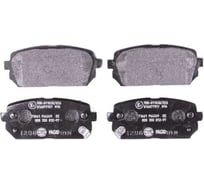 Колодки дисковые органические (NAO), задняя ось, Kia Carens Hella 8DB 355 037-571