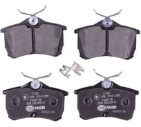 Колодки тормозные NAO задняя ось Hella 8DB 355 030-161