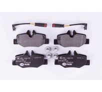 Колодки тормозные NAO задняя ось Hella 8DB 355 030-711