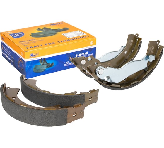Колодки тормозные барабанные Hyundai Solaris (10-)/Kia Rio (10-) KRAFT KT 091605