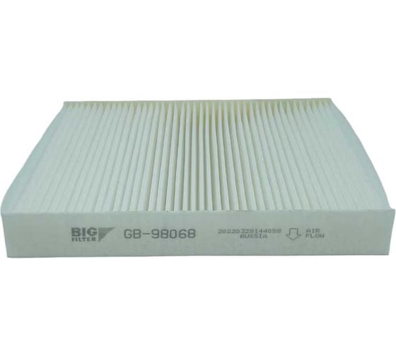 Фильтр салона GEELY Coolray 1.5 2018 BIG FILTER GB-98068 1