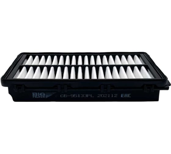 Фильтр воздушный KIA Carnival KA4, K5 2.0; 2.5; Sorento IV 2.5; HYUNDAI Santa Fe IV 2021 2.5, Sonata VIII DN8 2.0; 2.5, Staria US4, Tucson NX4 BIG FILTER GB-95133PL 1