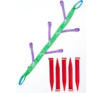 Якорь лебедочный 5 петлевой 1.5 м c кольями 35x350 Tplus T014344