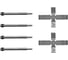 Ремкомплект тормозных колодок Hella 8DZ 355 203-461 1