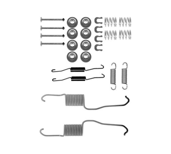 Ремкомплект тормозных колодок Hella 8DZ 355 200-891