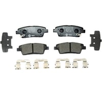 Колодки дисковые органические (NAO), задняя ось, Quoris 2012>, K9 2018>, Genesis 2014> Hella 8DB 355 037-561