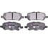 Колодки дисковые органические (NAO), задняя ось, Toyota Venza 2008-2016 Hella 8DB 355 036-951 1