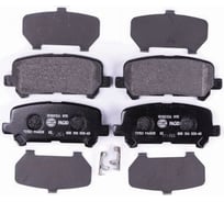 Колодки дисковые органические (NAO), задняя ось, Honda Pilot Hella 8DB 355 037-171