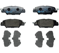 Колодки дисковые органические (NAO), задняя ось, Mazda CX-5 KE 2014>, KF 2016> Hella 8DB 355 037-101