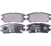 Колодки тормозные дисковые, задняя ось Hella 8DB 355 016-471