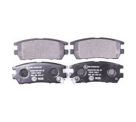 Колодки тормозные дисковые, задняя ось Hella 8DB 355 016-471 1