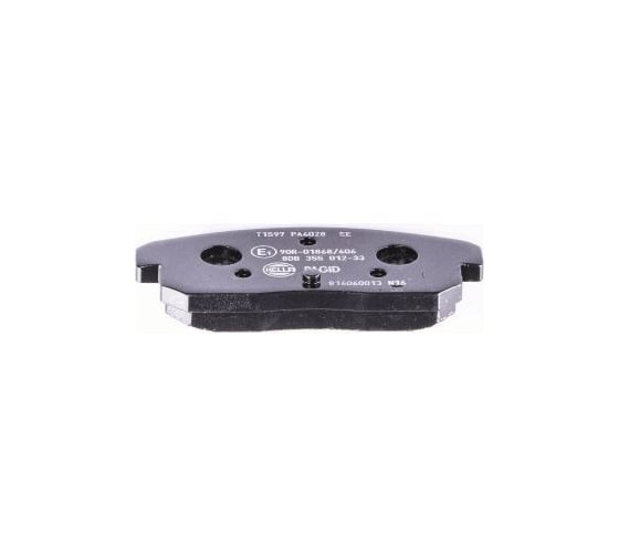 Колодки тормозные дисковые, задняя ось Hella 8DB 355 012-331