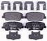 Колодки тормозные дисковые, задняя ось Hella 8DB 355 020-101 1