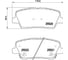 Колодки тормозные дисковые, задняя ось Hella 8DB 355 020-101 4