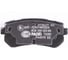 Колодки тормозные дисковые, задняя ось Hella 8DB 355 020-851 3