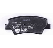Колодки тормозные дисковые, задняя ось Hella 8DB 355 025-661
