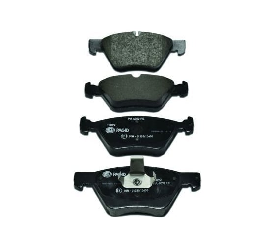 Колодки тормозные дисковые, передняя ось Hella 8DB 355 007-861 1