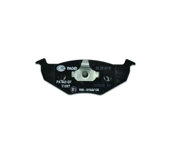 Колодки тормозные дисковые, передняя ось Hella 8DB 355 007-911