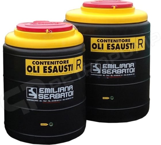 Емкость для сбора и хранения отработанных масел QOIL300 Emiliana Serbatoi QOIL3