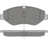 Колодки тормозные (комплект 4 шт.) SCT SP407